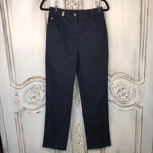 St John Sports Essentials by Marie Gray Straight Leg Denim Dress Jeans S/S - Picture 1 of 12